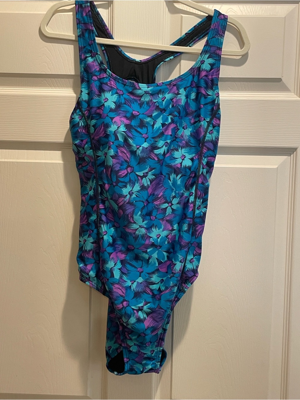 WATERPRO™ Black Active Top with Teal & Purple Accents 18